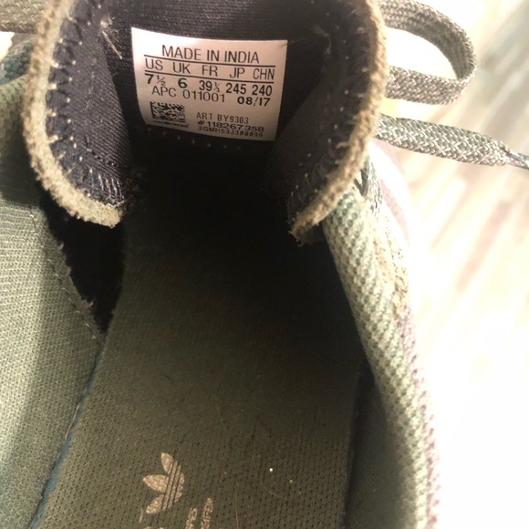 Adidas forest green sneakers - Picture 5 of 6